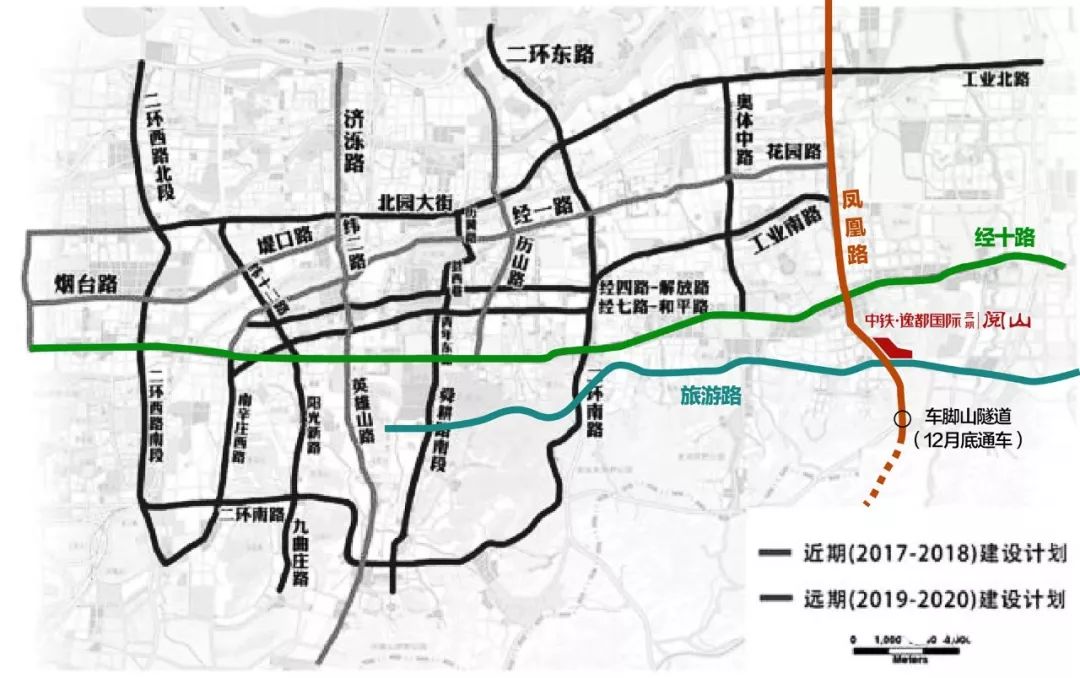 济南市凤凰路南延最新进展及动态更新
